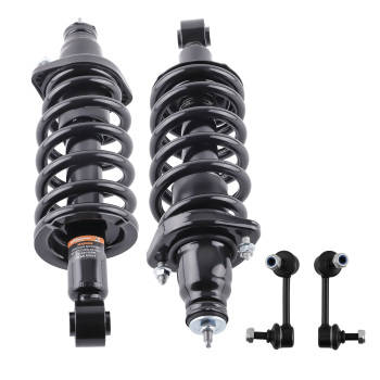 Rear Struts w/Coil Spring Sway Bar Links Kit for 2002-2006 compatible for Honda CR-V 171380L