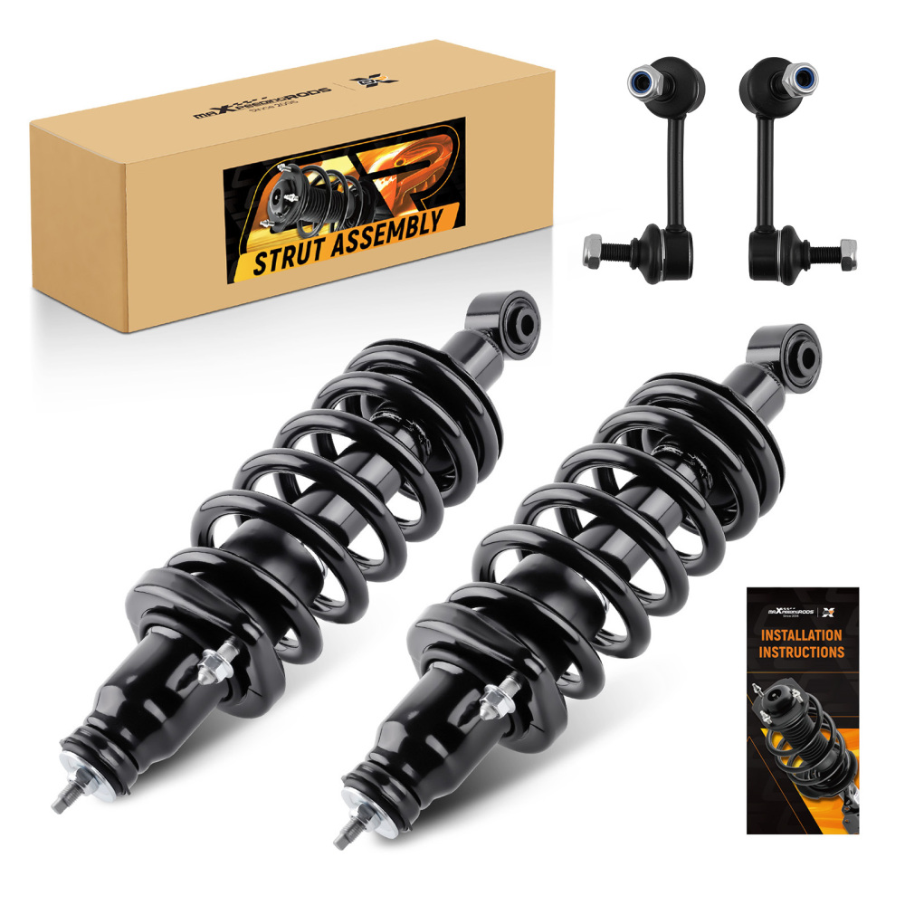 Rear Struts w/Coil Spring Sway Bar Links Kit for 2002-2006 compatible for Honda CR-V 171380L