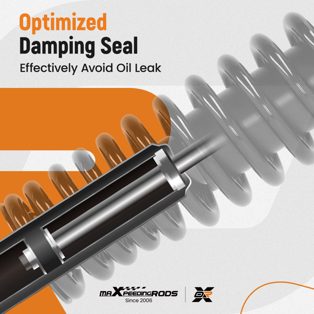 Front Strut w/ Coil Spring LeftRight For 1996-2000 compatible for Honda Civic DX/EX/HX Sedan