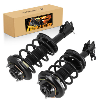 2x Front Left + Right Strut Spring compatible for Nissan Maxima 02-03 compatible for INFINITI I35 02-04