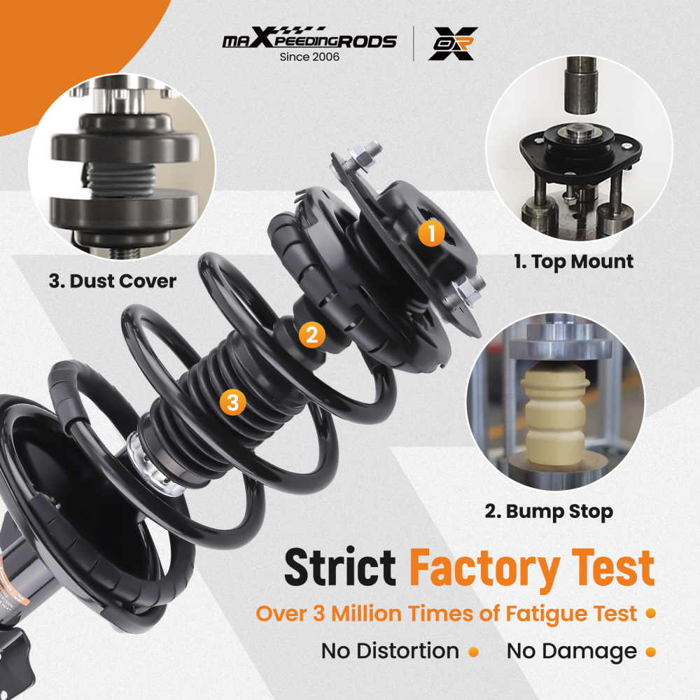 Front Suspension Shock Absorbers For 2002-2003 compatible for Toyota Camry Lexus ES300 2332368R