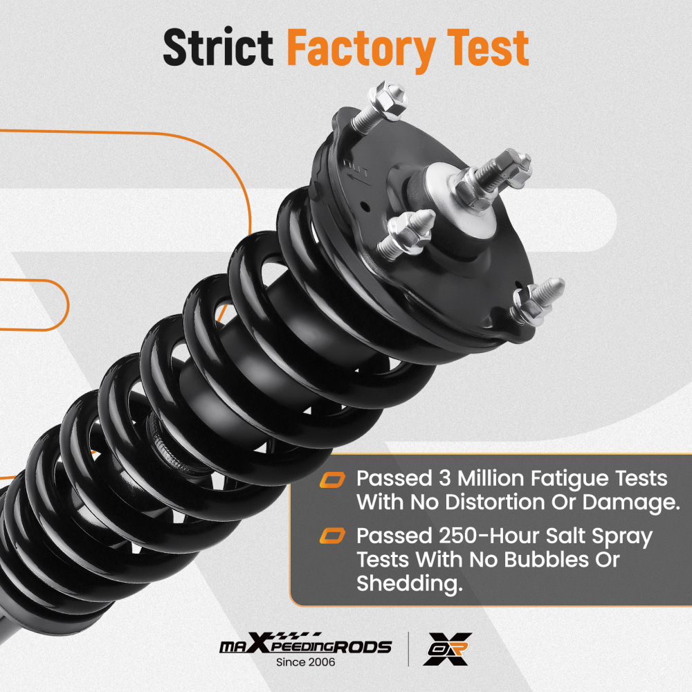 Front Suspension Shock Absorbers compatible for Toyota Tundra 2007-2021 4WD 171119R 171119L