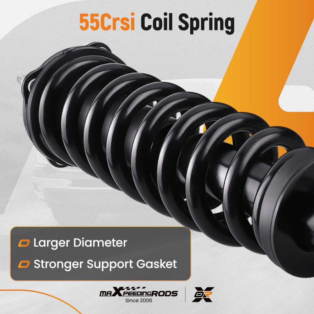 Front Suspension Shock Absorbers compatible for Toyota Tundra 2007-2021 4WD 171119R 171119L