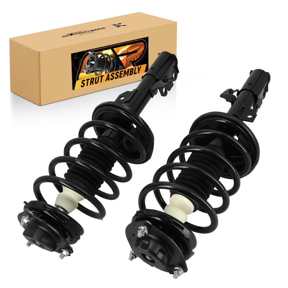 Pair Front Complete Shock Struts Assembly For 2004-2006 compatible for Toyota Sienna 3.3L compatible for FWD