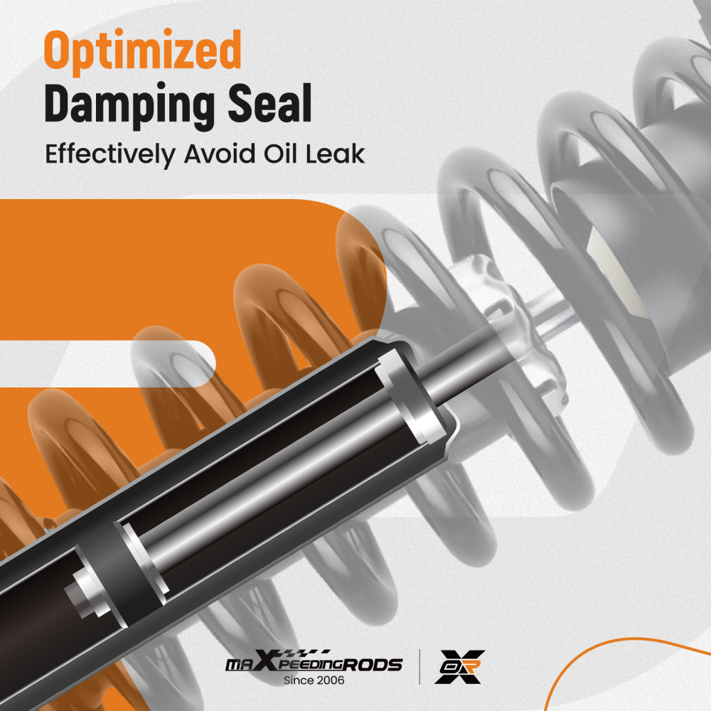 Rear Suspension Shock Absorber For 2003-2008 compatible for Toyota Corolla Matrix compatible for Pontiac Vibe