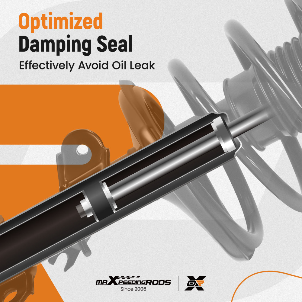 Front Suspension Shock Absorbers compatible for Toyota Sienna 1998-2001 2003 171437 171438