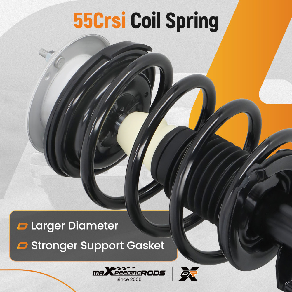 Front Suspension Shock Absorbers compatible for BMW 325i sedan 2001 2002 2003 2004 2005