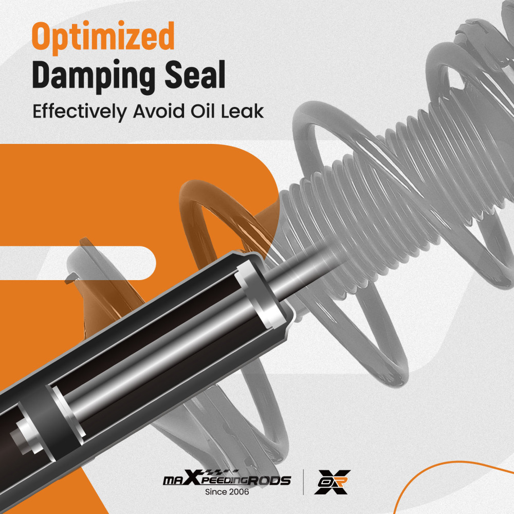 Front Suspension Shock Absorbers compatible for Toyota Highlander 2004-2007 3.3LITER V6 AWD