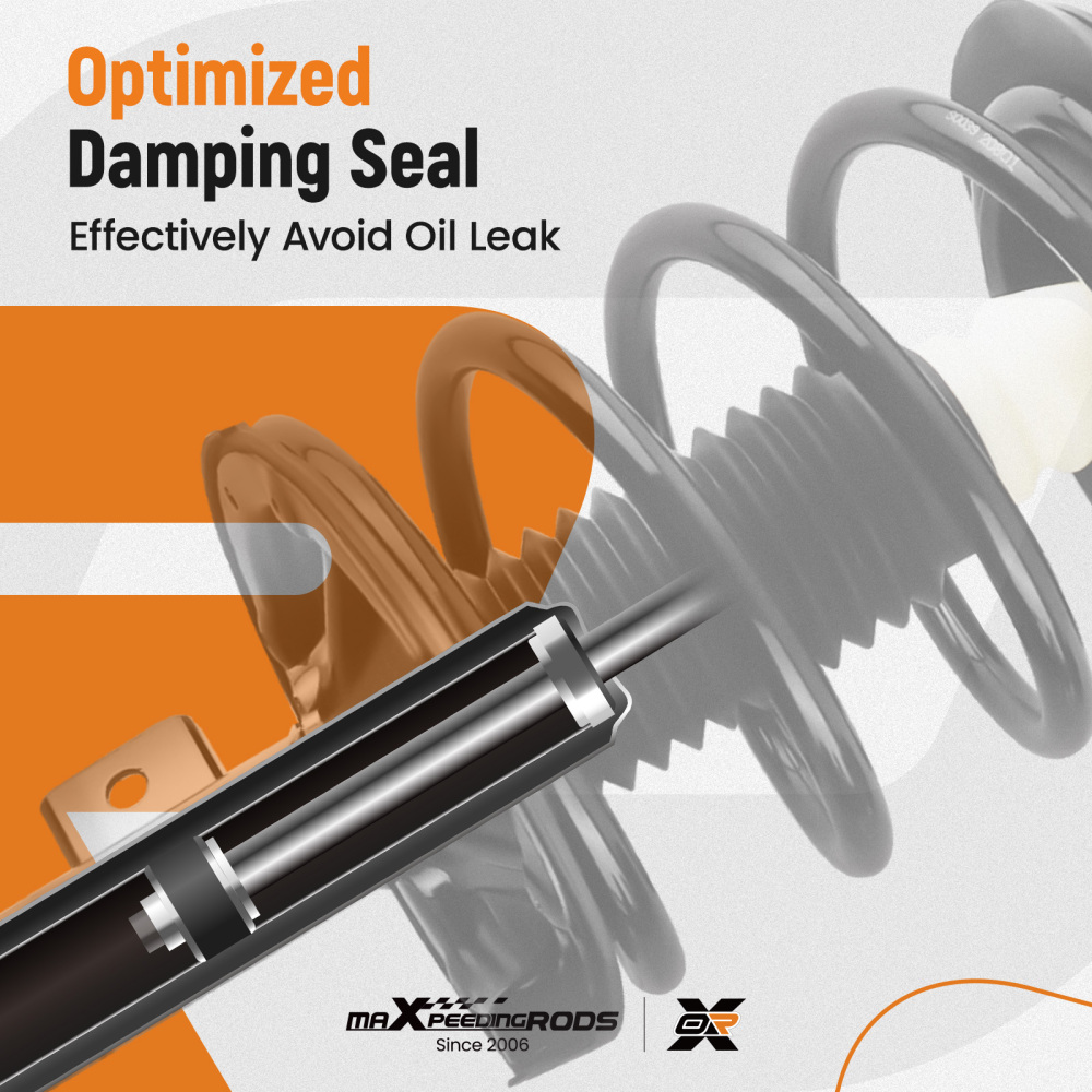 Front Struts w/ Coil Springs Assembly compatible for Nissan Maxima 2004 2005 2006 2007 2008