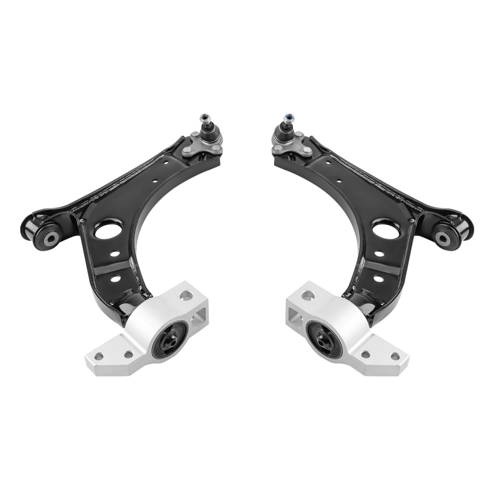 Suspension Front Strut Control Arms Sway Bar compatible for Volkswagen Golf 10-14