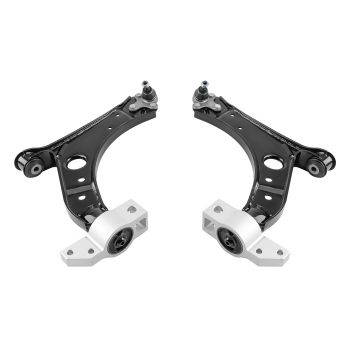 Suspension Front Strut Control Arms Sway Bar compatible for Volkswagen Golf 10-14