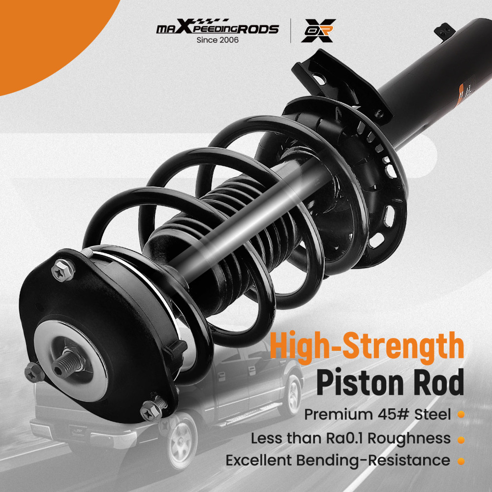 Front Strut Coil Spring Control Arms Assembly compatible for VW Beetle 2012-2017 TDI GSR