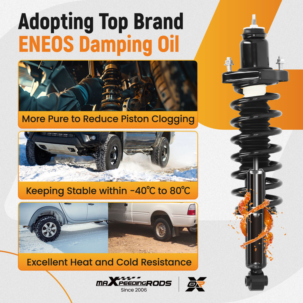 Rear Suspension Shock Absorber compatible for Dodge Caliber compatible for FWD EXPRESS 2007-2010 2011 2012