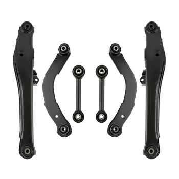 Rear Strut Rear Upper Lower Control Arm Lateral Toe Arm compatible for Dodge Caliber 07-12