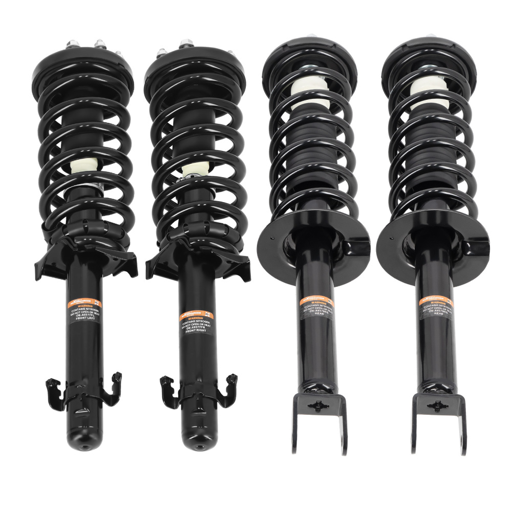 Front Rear Complete Struts Assembly for 2008-2012 compatible for Honda Accord 2.4L 3.5L Sedan