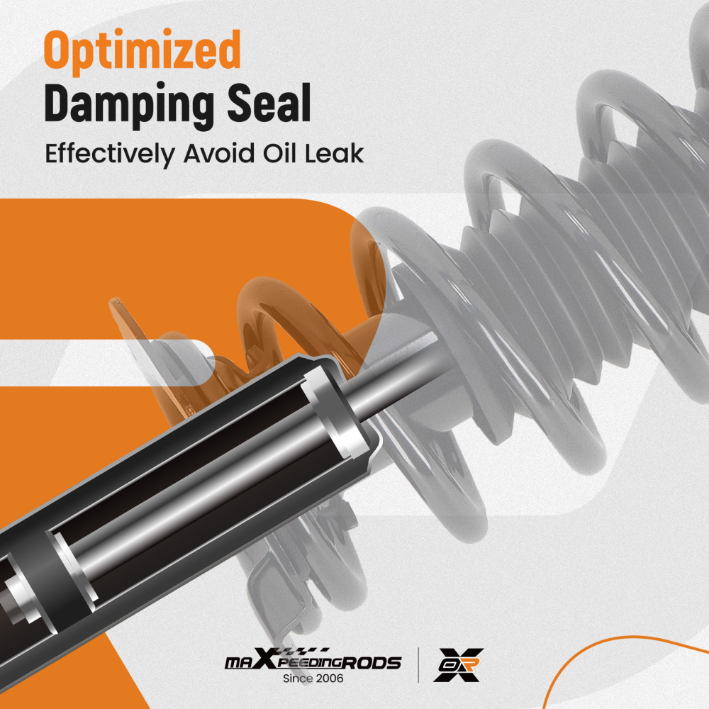 4x Rear Struts + Sway Bar Links compatible for Honda Accord 2008-2012 2.4L 3.5L Sedan/Coupe