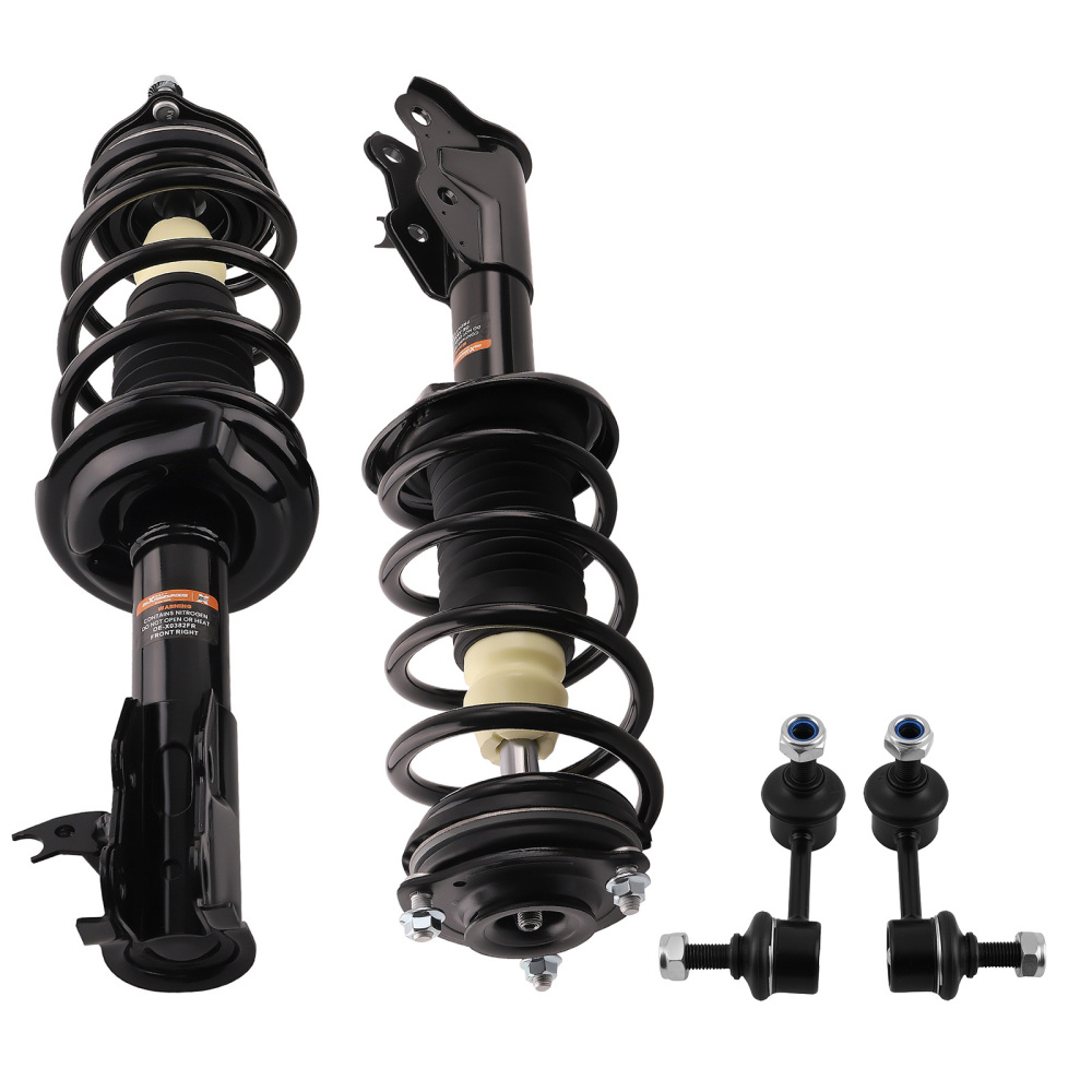 4x Front Complete Struts Sway Bar Links Kit for 2006-2011 compatible for Honda Civic compatible for Acura CSX