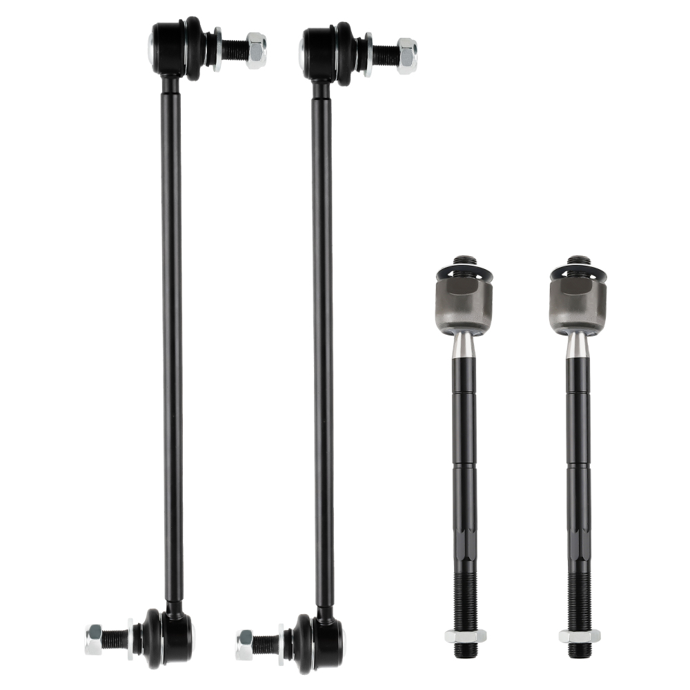 Front Struts + Control Arms Sway Bar Tie Rods For 06-12 compatible for Toyota RAV4 2.5LITER L4