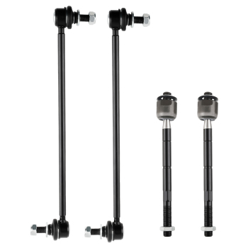 Front Struts + Control Arms Sway Bar Tie Rods For 06-12 compatible for Toyota RAV4 2.5LITER L4