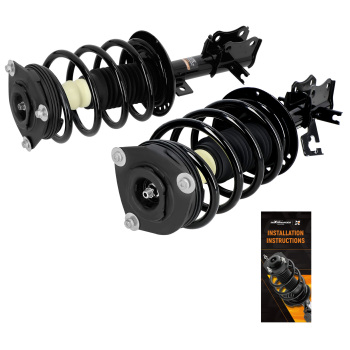 Front Suspension Shock Absorber compatible for Nissan Sentra 2007-2011 2012 BASE/S/SL/SR