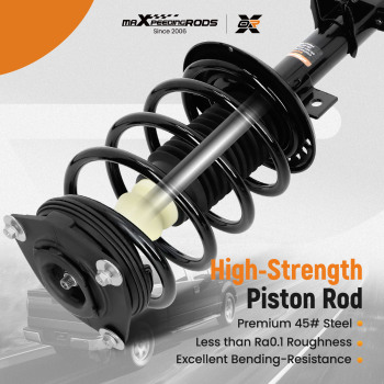 Front Suspension Shock Absorber compatible for Nissan Sentra 2007-2011 2012 BASE/S/SL/SR