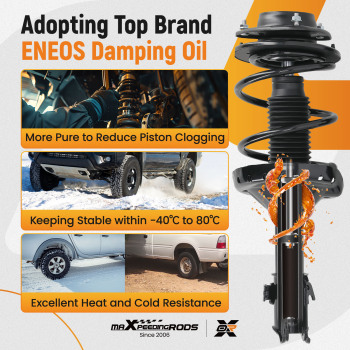 Front Suspension Shock Absorber compatible for Subaru Impreza 2008-2011 2.5i/2.5i Premium