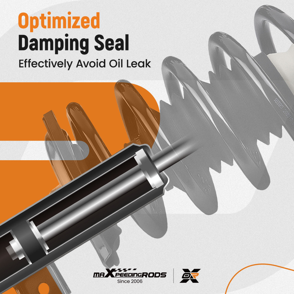 Front Struts w/ Coil Springs for 2007-2017 compatible for Chevy Equinox GMC Terrain 172527