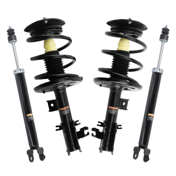 Front + Rear Shock Absorbers compatible for Nissan Altima 2007-2012 2013 BASE/SL/S/SR SEDAN