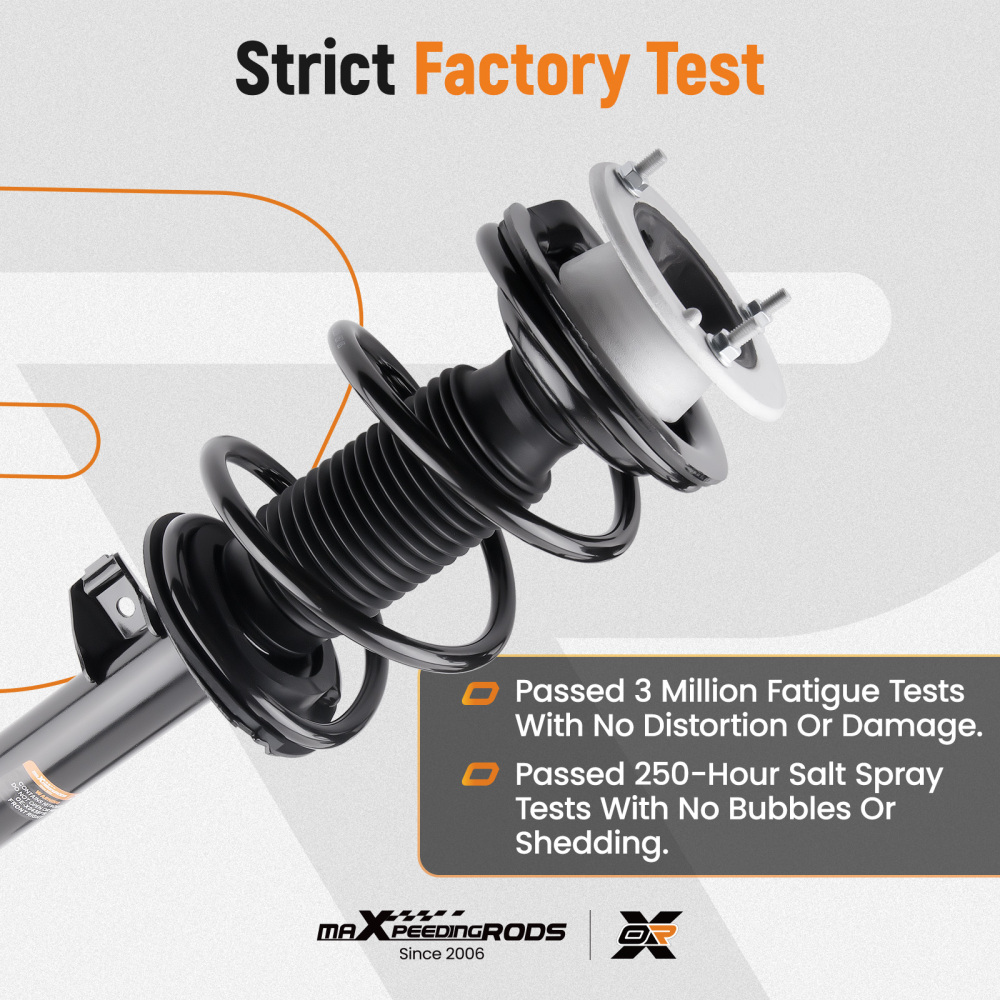 Front Suspension Shock Absorbers For 1999-2006 compatible for BMW 325CI 330CI 320I 325I 323I
