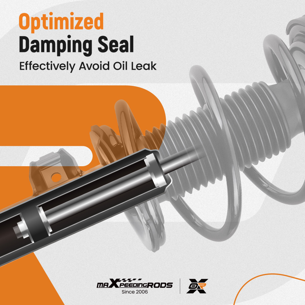 Front Suspension Shock Absorbers For 1999-2006 compatible for BMW 325CI 330CI 320I 325I 323I