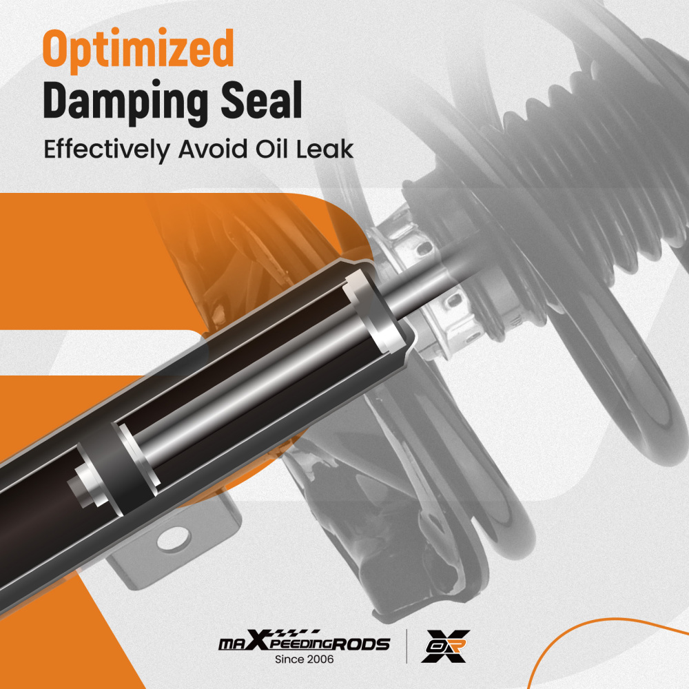 Front Suspension Shock Absorber Assembly compatible for Nissan Altima 2002-2006 2.5LITER L4