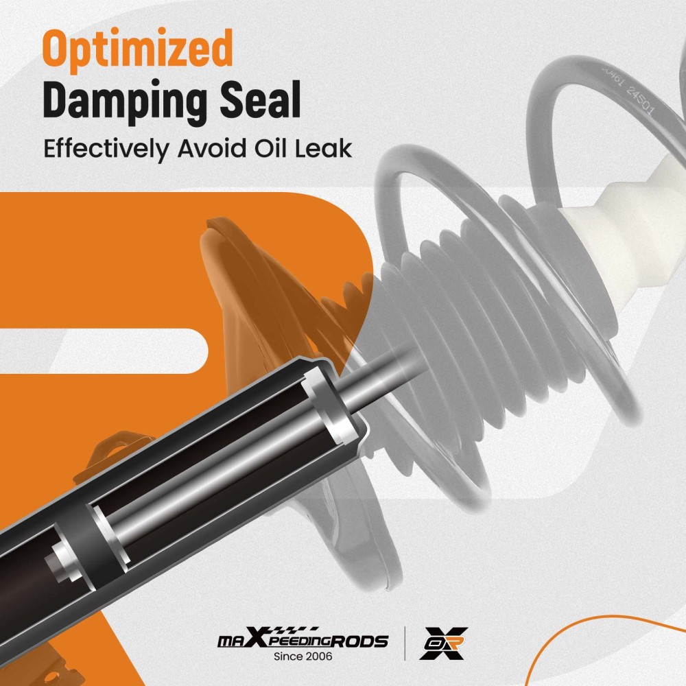 Front Suspension Shock Absorbers compatible for Toyota Corolla 2009-2013 1.8LITER L4 472598