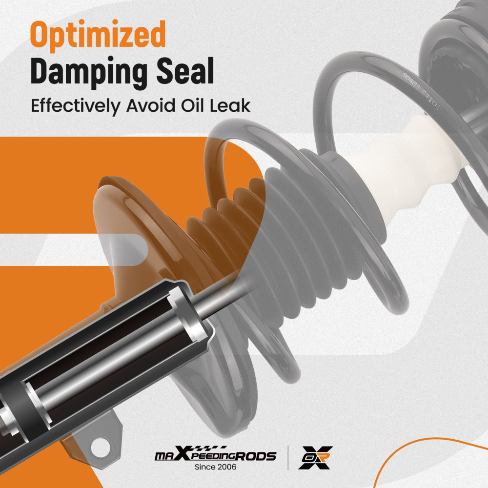 Front Suspension Shock Absorber compatible for Toyota Corolla 2009-2012 2.4 LITER L4 572597