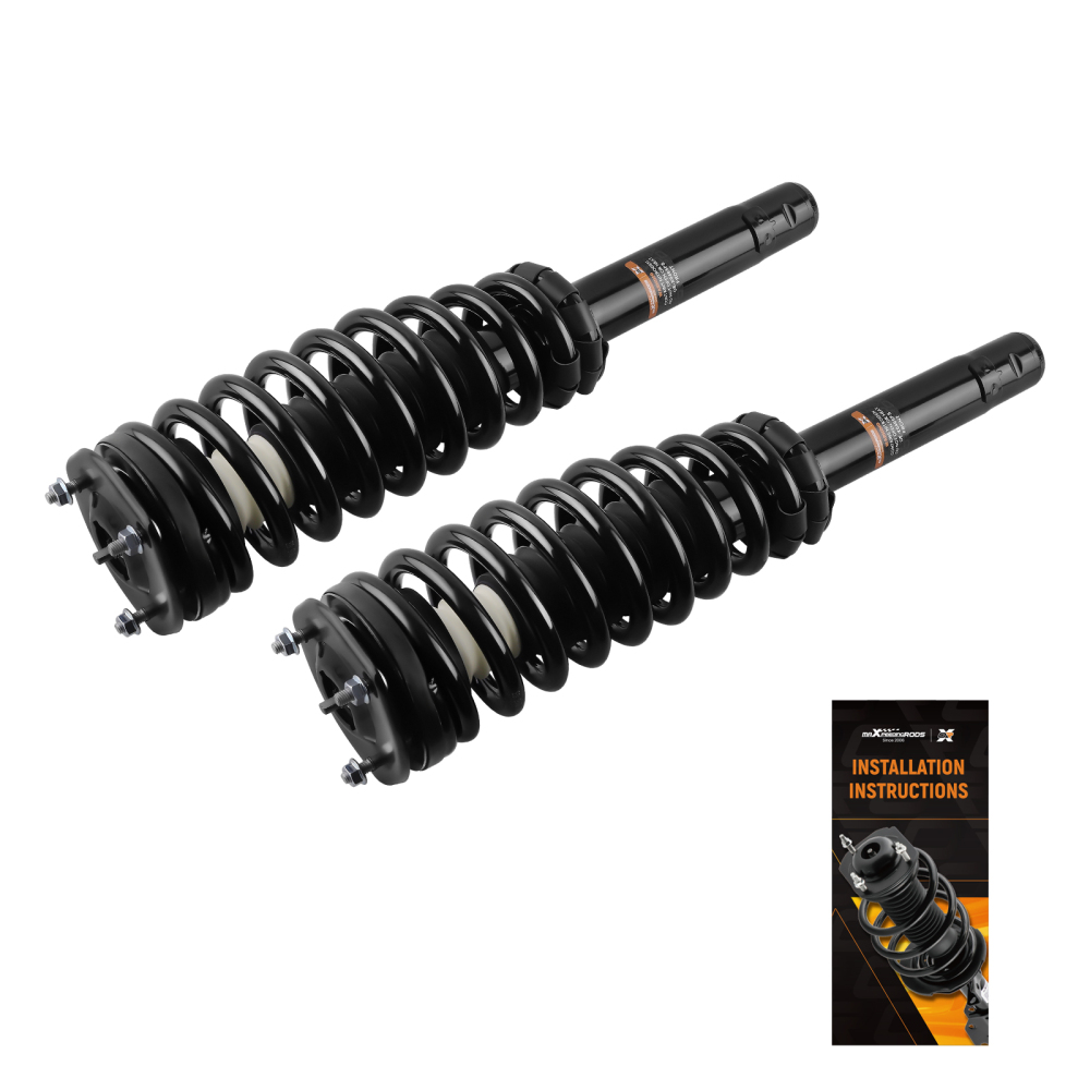 2x Front Shock Struts Assembly compatible for Ford Fusion compatible for Mercury Milan 2010-2012
