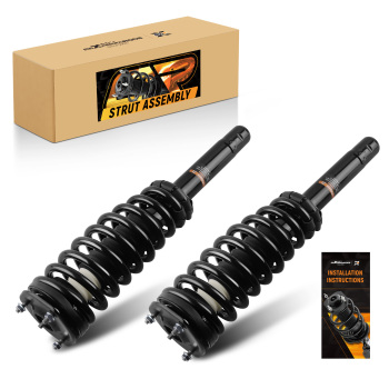2x Front Shock Struts Assembly compatible for Ford Fusion compatible for Mercury Milan 2010-2012