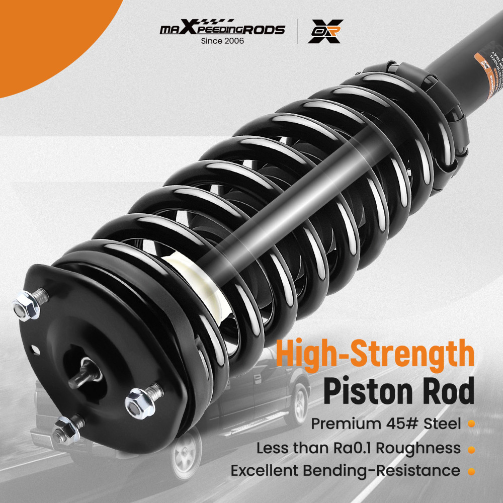 2x Front Shock Struts Assembly compatible for Ford Fusion compatible for Mercury Milan 2010-2012