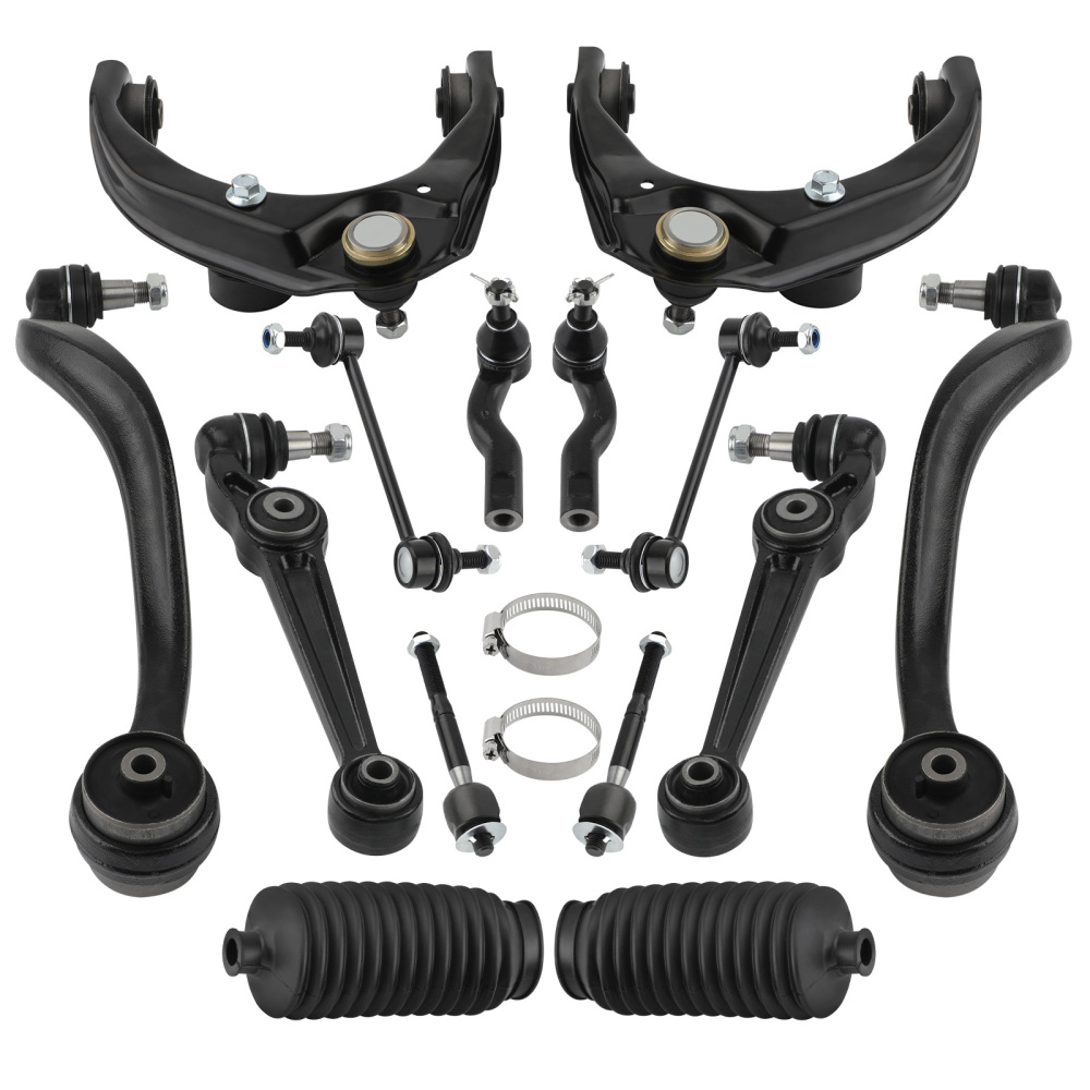 16x Front Struts w/ Control Arms Kit for 2010 2011 2012 compatible for Ford Fusion Milan 2.5L