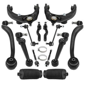 16x Front Struts w/ Control Arms Kit for 2010 2011 2012 compatible for Ford Fusion Milan 2.5L