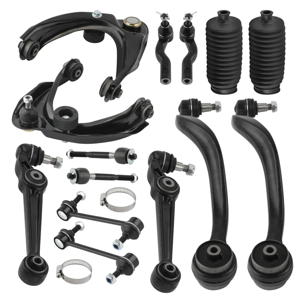 16x Front Struts w/ Control Arms Kit for 2010 2011 2012 compatible for Ford Fusion Milan 2.5L