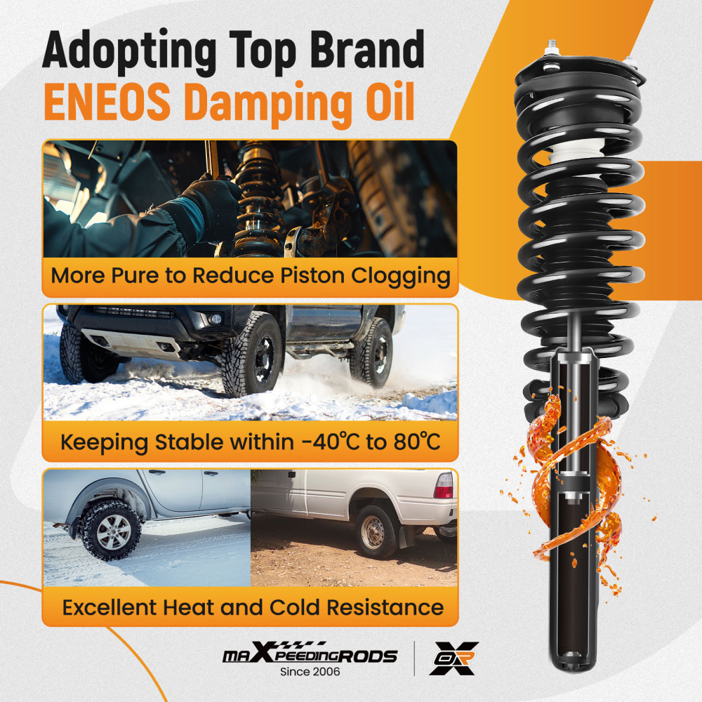 Suspension Front Struts Sway Bar Links compatible for Ford Fusion compatible for Mercury milan 2010-2012