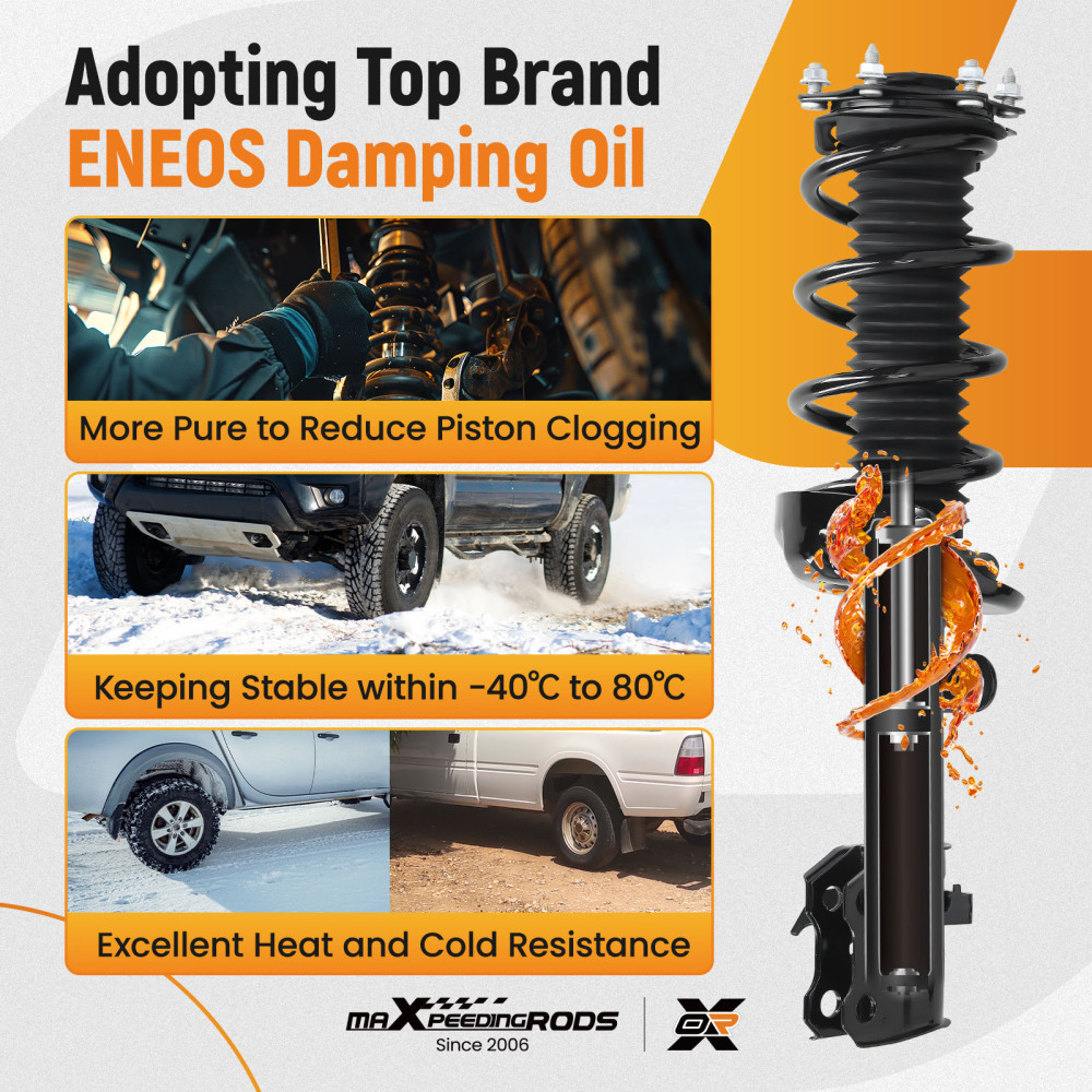 Compatible For Honda CR-V 2007-2014 Maxpeedingrods Strut Assembly
