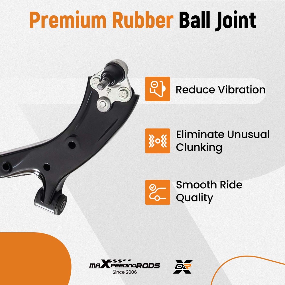 Front Struts Control Arms Sway Bars Kit for 2007-2011 compatible for Honda CR-V 2.4L EX EX-L LX