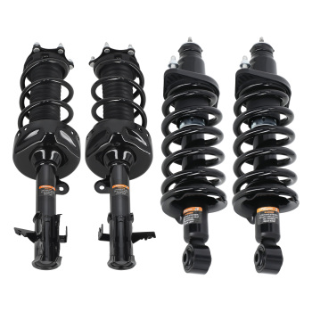 4pcs FrontRear Struts w/ Coil Springs Suspension for 2007-2011 compatible for Honda CR-V
