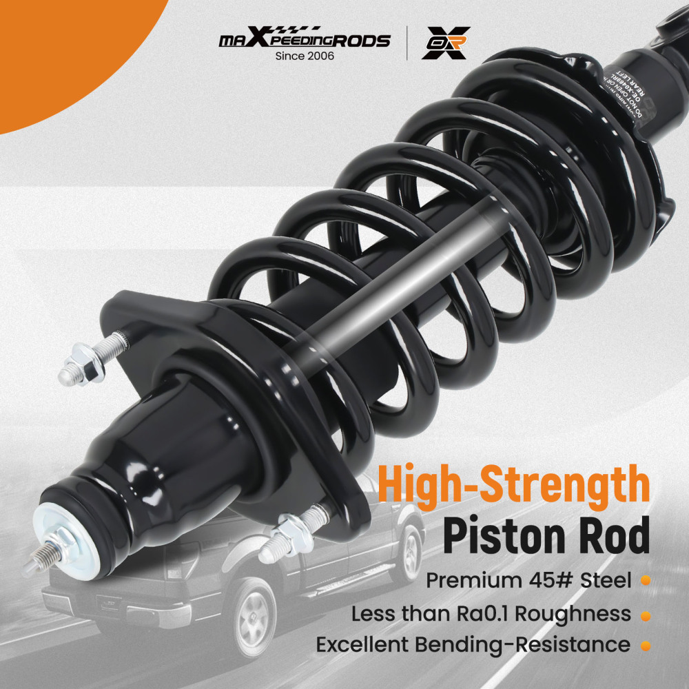 2PCS Rear Struts w/ Coil Spring Assembly for 2007 2008 2009 2010 2011 compatible for Honda CR-V