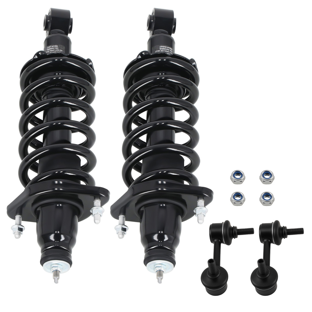 Pair Rear Struts + Sway Bar Ends Kit for 2007 2008 2009 2010 2011 compatible for Honda CR-V CRV