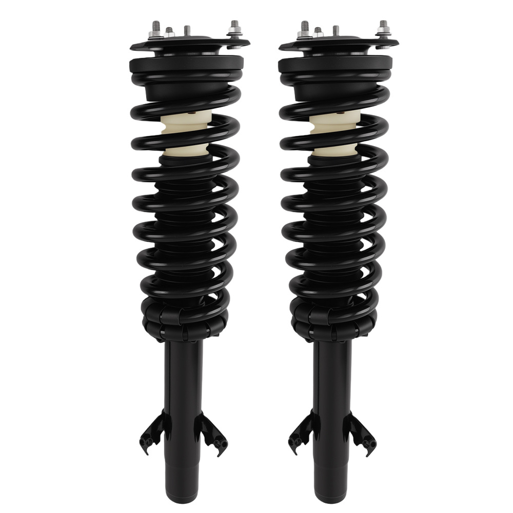 2x Complete Front Struts ShockCoil Springs Assembly compatible for FORD FUSION 06-09