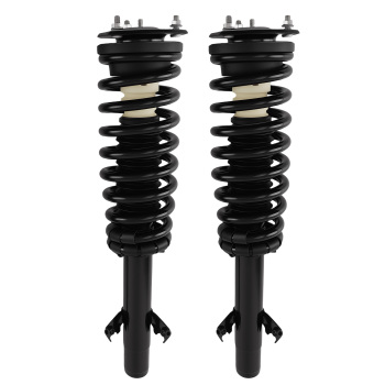 2x Complete Front Struts ShockCoil Springs Assembly compatible for FORD FUSION 06-09