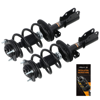 Pair Front Shock Struts compatible for Chevrolet Traverse compatible for GMC Acadia 2009-2012 2007-2012