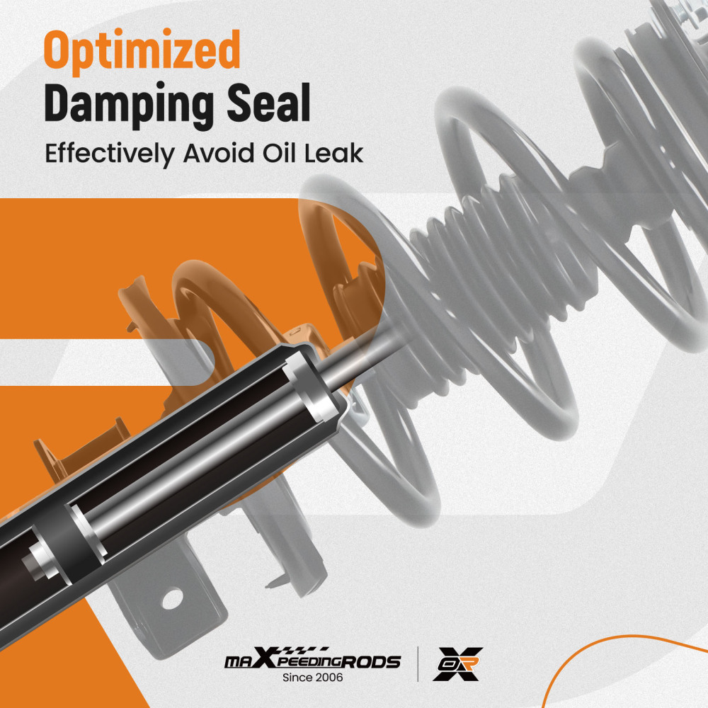 Pair Front Shock Struts compatible for Chevrolet Traverse compatible for GMC Acadia 2009-2012 2007-2012