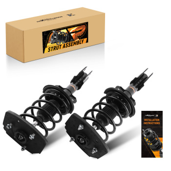 Rear Struts w/ Coil Spring Assembly compatible for Pontiac Grand Prix 2008 172471L 172471R